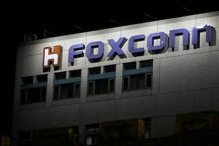Taiwan vice president hits out at China over its tax probe of Foxconn