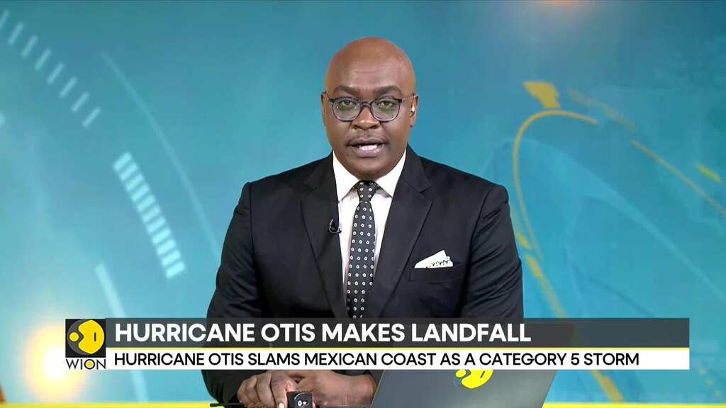 Hurricane Otis slams Mexican coast as a category 5 storm