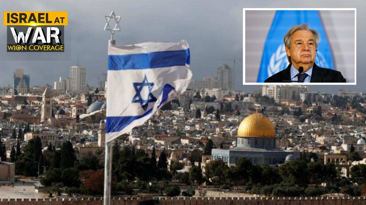 Israel stops UN staff visas after Antonio Guterres is branded 'terror apologist' for his Hamas remarks Israel stops UN staff visas after Antonio Guterres is branded 'terror apologist' for his Hamas remarks