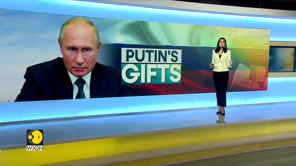 Raffle coincides with President Putin's campaign for re-election