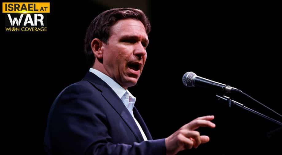 Florida Governor Ron DeSantis bans pro-Palestinian group from colleges Florida Governor Ron DeSantis bans pro-Palestinian group from colleges
