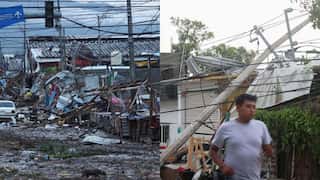 Category 5 Hurricane Otis roars into Mexico, causing widespread destruction