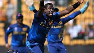 ODI World Cup 2023: Angelo Mathews sparks magic with ball on return to national side in England collapse