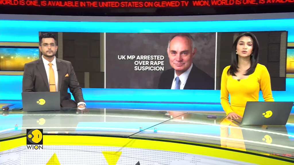 UK Tory MP Crispin Blunt arrested on suspicion of rape