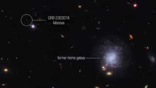 Two neutron stars collided about 1 billion light years away, releasing a rare element