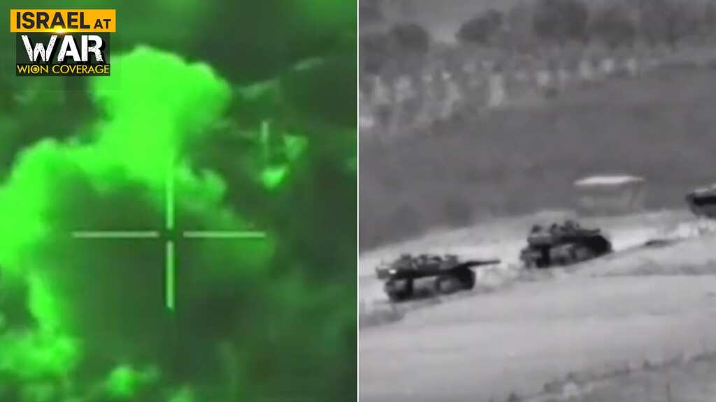 Israel 'ground forces' conduct another night raid in Gaza, IDF releases aerial footage