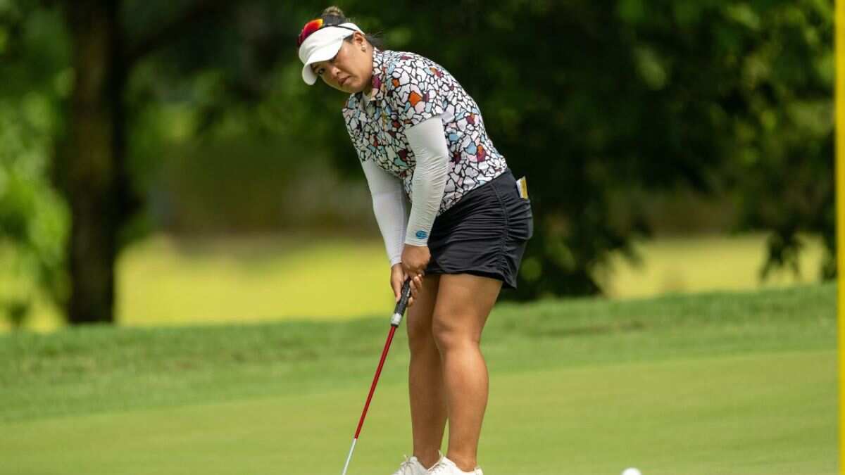 Golf: Jasmine Suwannapura recovers from two early bogeys, leads Maybank Championship Golf: Jasmine Suwannapura recovers from two early bogeys, leads Maybank Championship