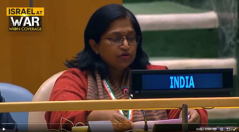 India abstains from vote on Jordan-led UNGA resolution that didn't mention Hamas