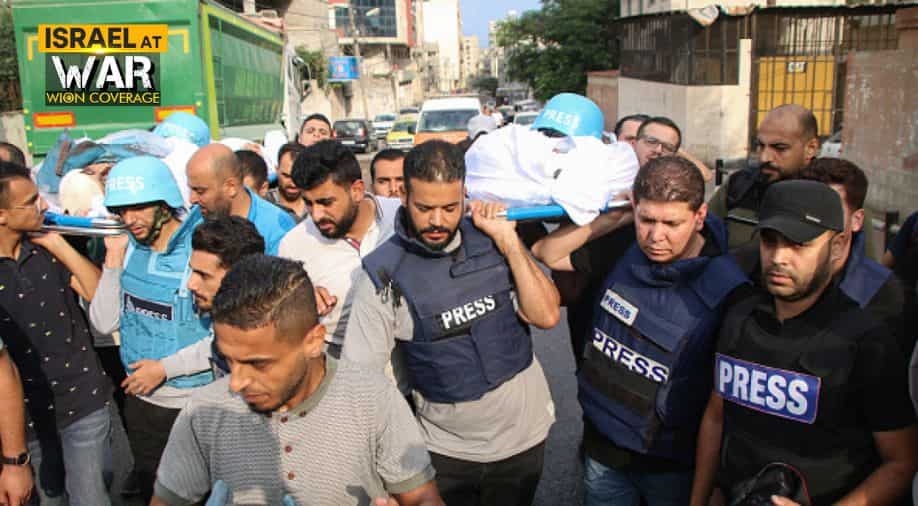IDF says can’t guarantee safety as 29 journalists die in Israel-Hamas war IDF says can’t guarantee safety as 29 journalists die in Israel-Hamas war