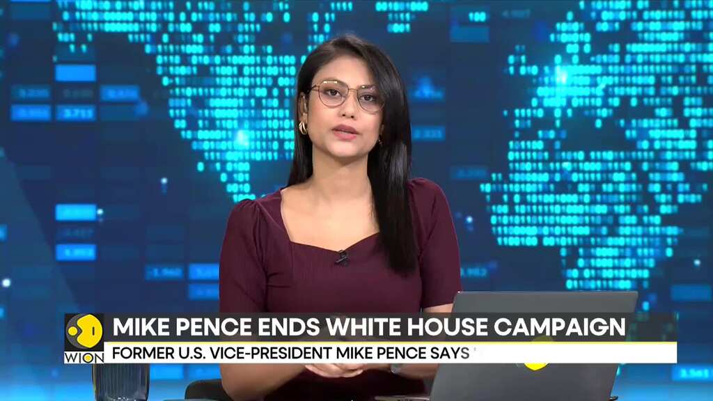 Mike Pence announces withdrawal from US Presidential Race
