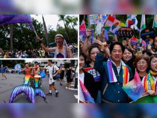 In Pics | Crowds throng Taipei as Taiwan celebrates east Asia's largest Pride march