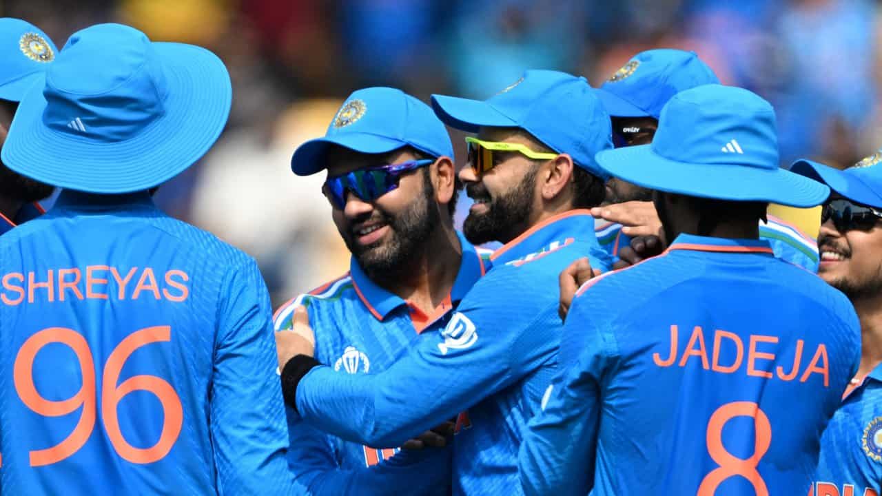 IND Vs ENG Live Cricket Score catch ball by ball commentary of world cup 2023 india vs england