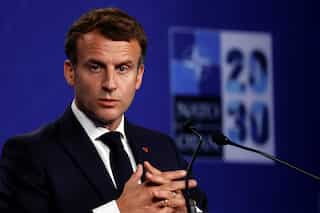 French President Emmanuel Macron promises to amend constitution to make abortion rights ‘irreversible’