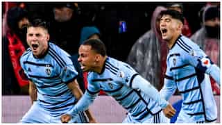 Kansas City defeat St. Louis City at home in opening game of MLS playoffs