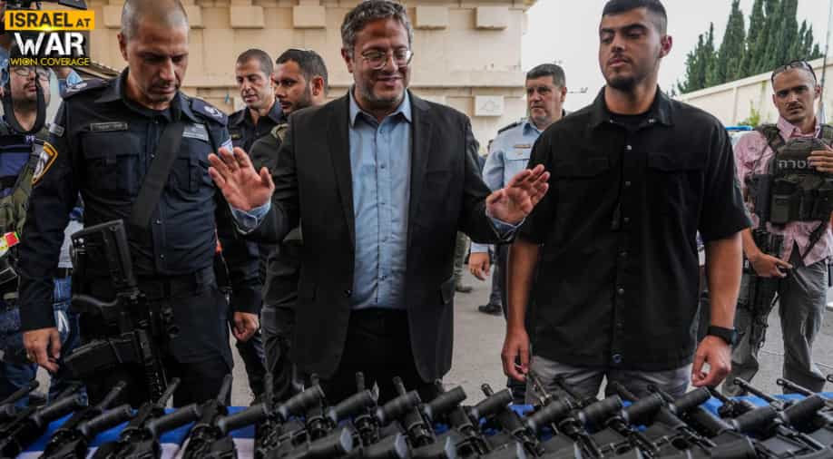 US threatens to halt rifle exports after Israeli minister is seen handing them to civilians: Report