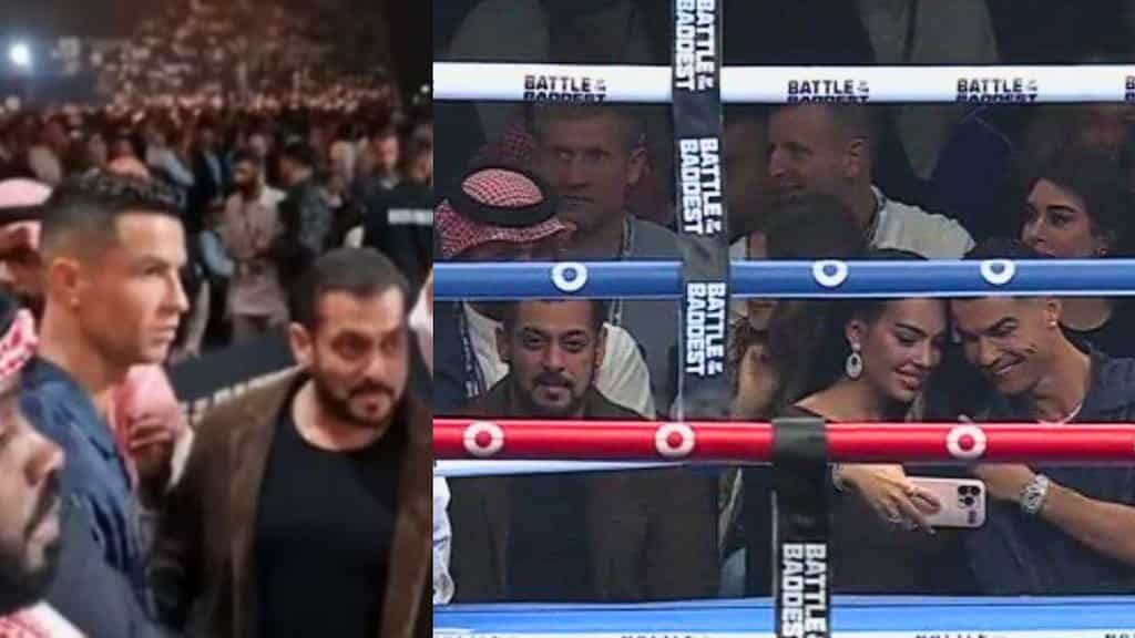 Did Cristiano Ronaldo really ignore Salman Khan during a boxing match?