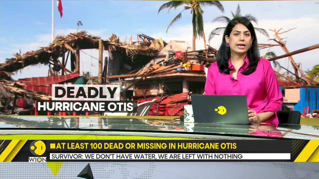 Over 100 dead by Hurricane Otis in Mexico