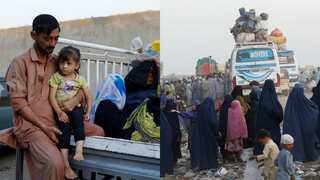 Tens of thousands of Afghans rush to leave Pakistan as Nov 1st deadline looms