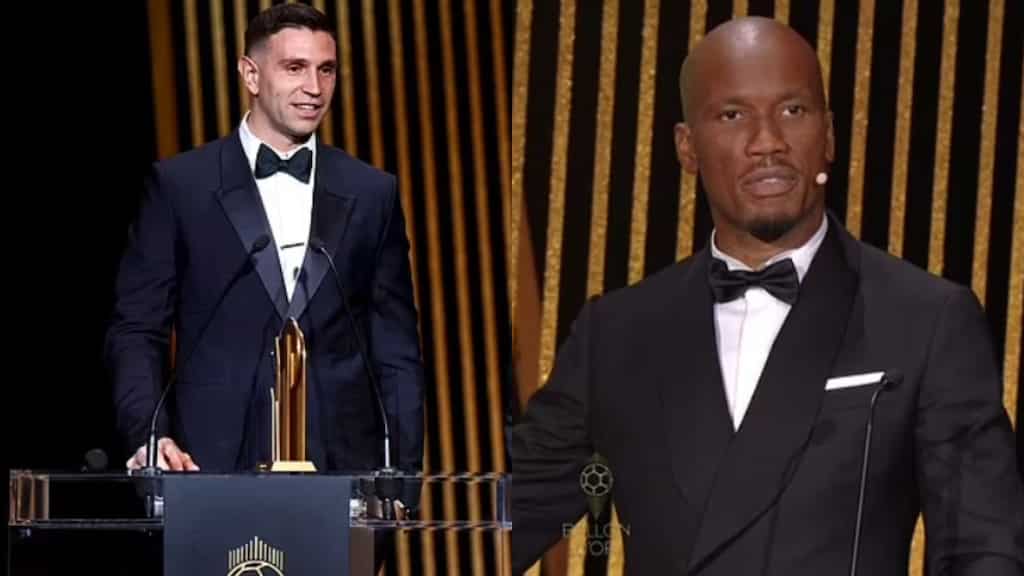 Watch | Didier Drogba silences French crowd after it boos Emi Martinez for winning Yashin Trophy
