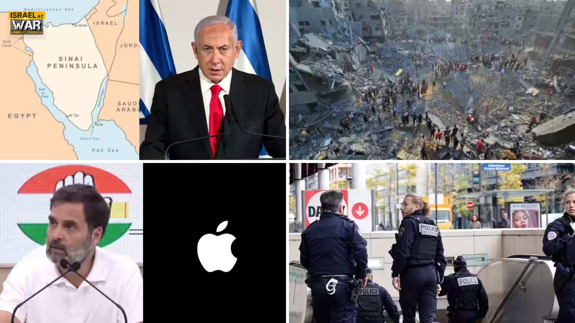 Top 10 world news: Gaza refugee camp bombing, Hijab-clad woman shot in Paris, and more Top 10 world news: Gaza refugee camp bombing, Hijab-clad woman shot in Paris, and more