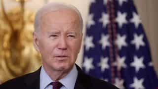 President Biden criticised for carrying 'cheat sheet' during press conference
