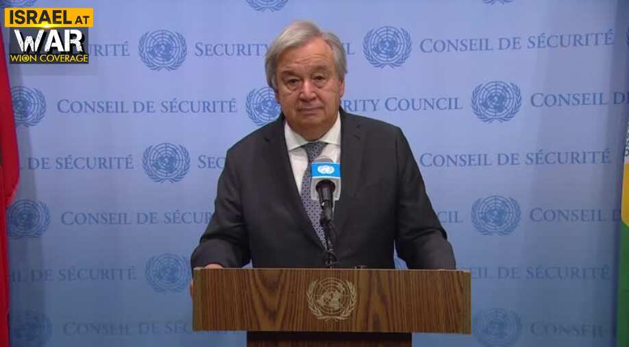 ‘Humanitarian law not a la carte menu’, cannot be applied selectively: UN chief on Israel-Hamas war