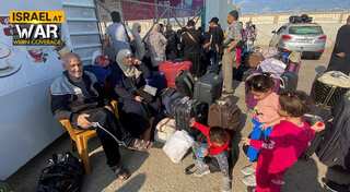 Foreigners, injured granted passage to escape war-torn Gaza via Rafah crossing. Watch