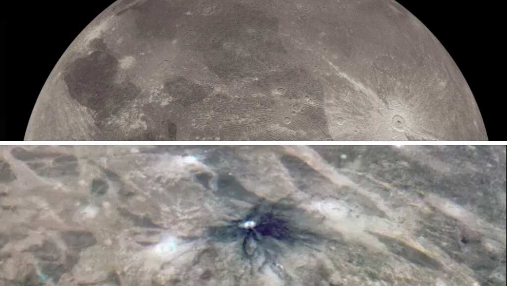 NASA's Juno observes mineral salts, organic treasures on Jupiter’s moon Ganymede
