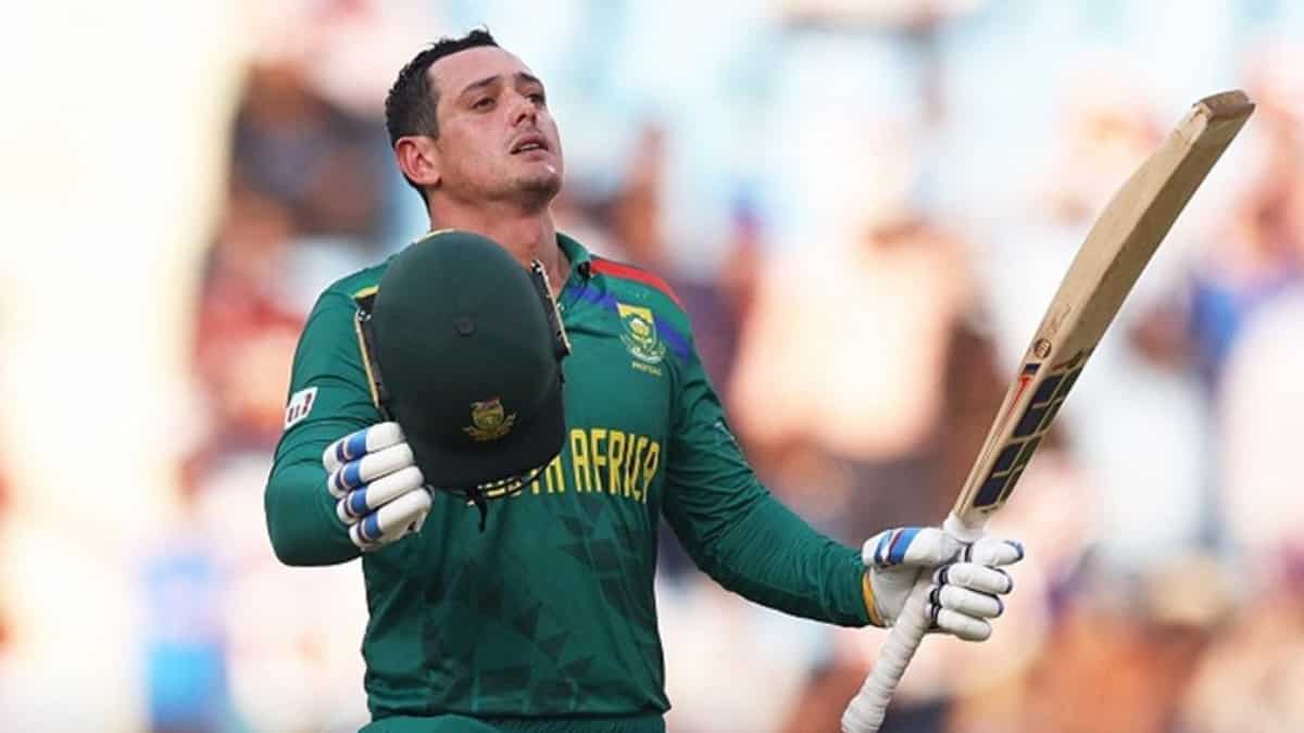 Quinton de Kock continues excellent form in ODI World Cup with fourth ton, replicates Rohit Sharma's 2019 feat