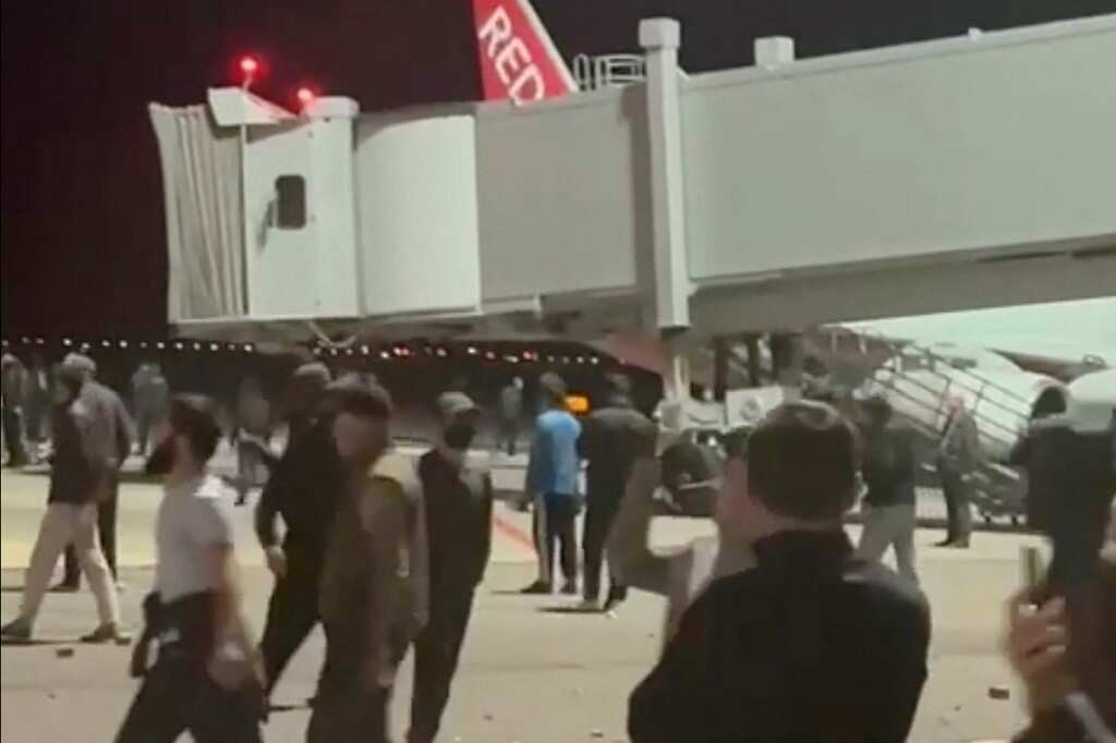 15 anti-Israel protesters jailed over riots at Russian airport