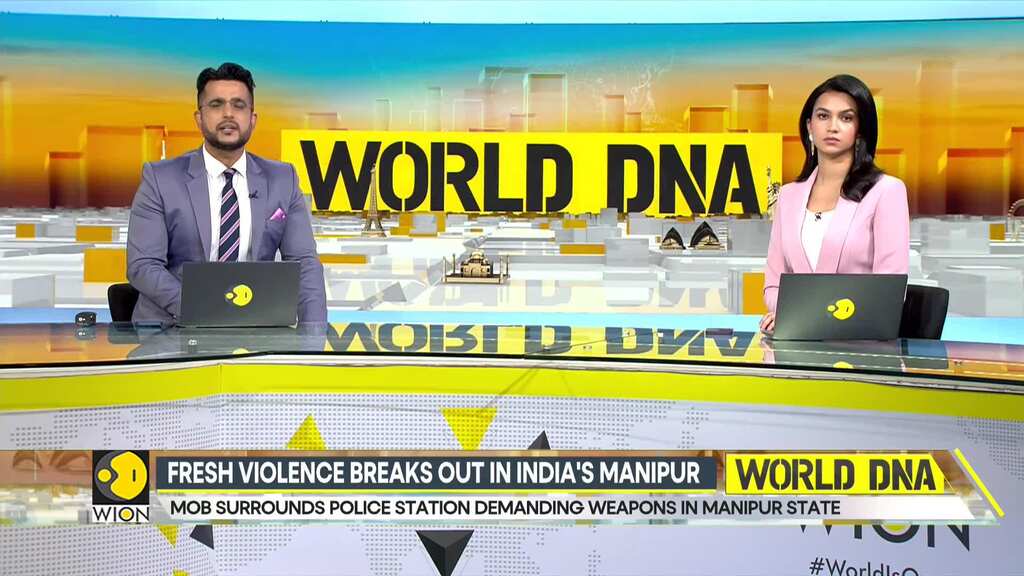Manipur: Fresh mob violence prompts cops to fire in air; curfew relaxations revoked in Imphal | WION