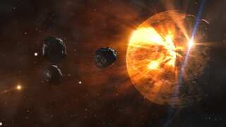 A planet crashed into Earth 4.5bn yrs ago, and so the moon was born