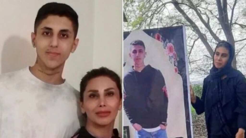 Iranian woman jailed for 13 years after protesting death of son killed at Mahsa Amini protests