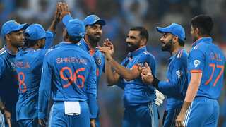 World Cup: Shami, Gill shine in Mumbai as India punch semis ticket with RECORD win over Sri Lanka