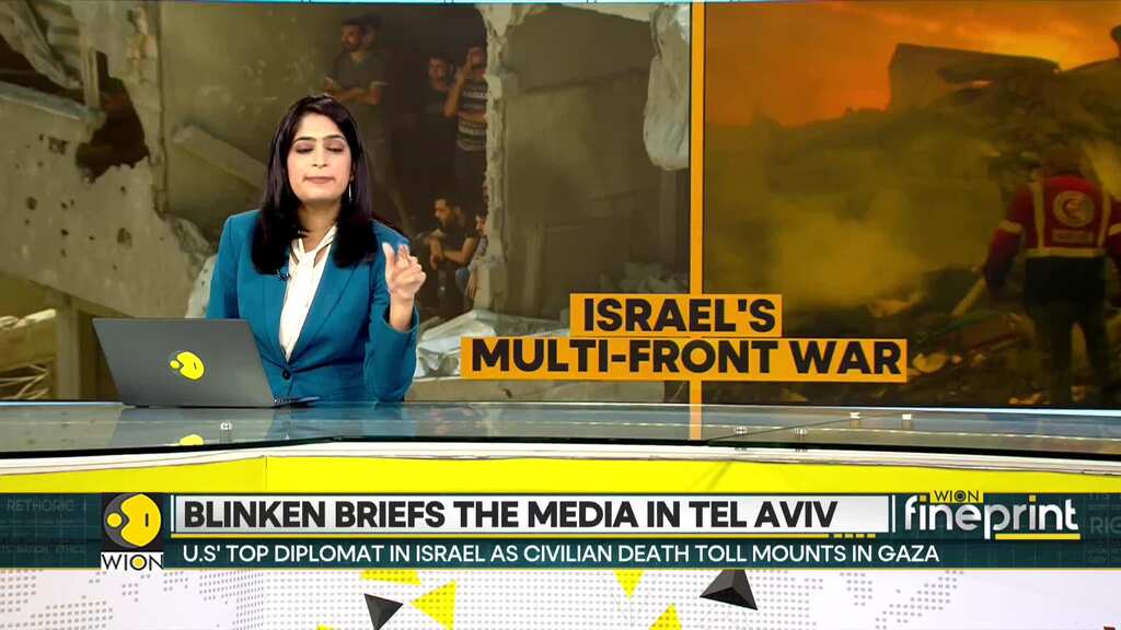 Israel-Hamas war: Blinken: Hamas dose not care for the well being of the Palestinians