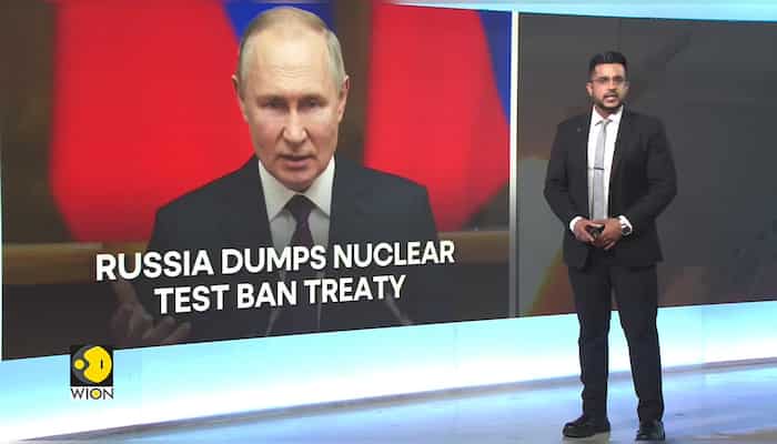 Russia opts out of nuclear test ban treaty