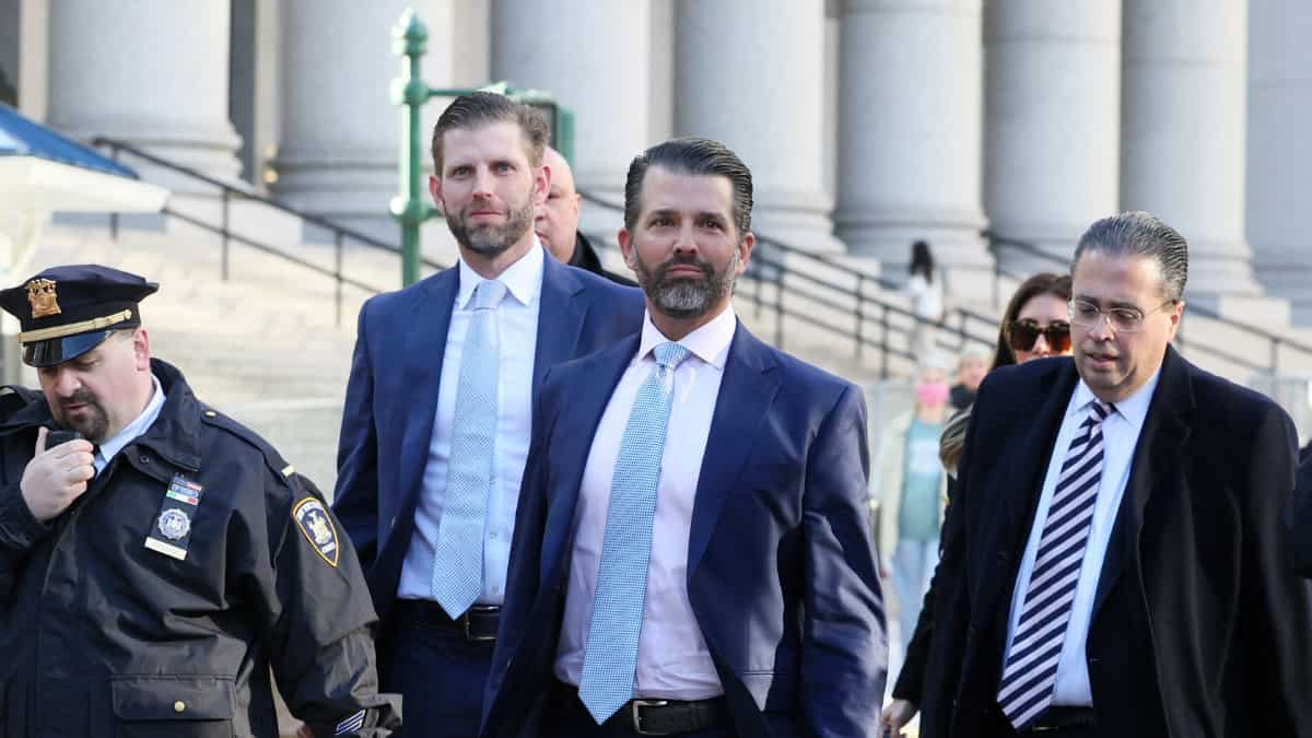 Trump New York civil trial: Eric and Donald Jr deny involvement, say they were unaware of fraud