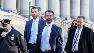 Trump New York civil trial: Eric and Donald Jr deny involvement, say they were unaware of fraud