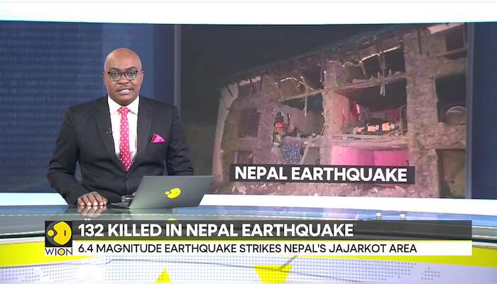 At least 132 dead as earthquake rocks Nepal