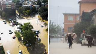 Storm Ciaran: Death toll rises to 16 after heavy rain and record winds batter Western Europe