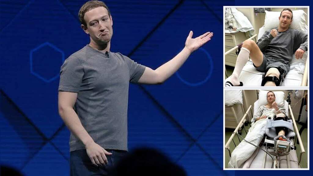 Mark Zuckerberg undergoes surgery for torn knee ligament repair, shares images