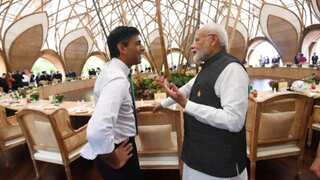 Indian PM Modi, UK counterpart Rishi Sunak discuss Israel-Hamas war, progress on FTA