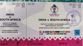 IND vs SA Tickets Online: How to book tickets for India vs South Africa World Cup 2023; Check for full details
