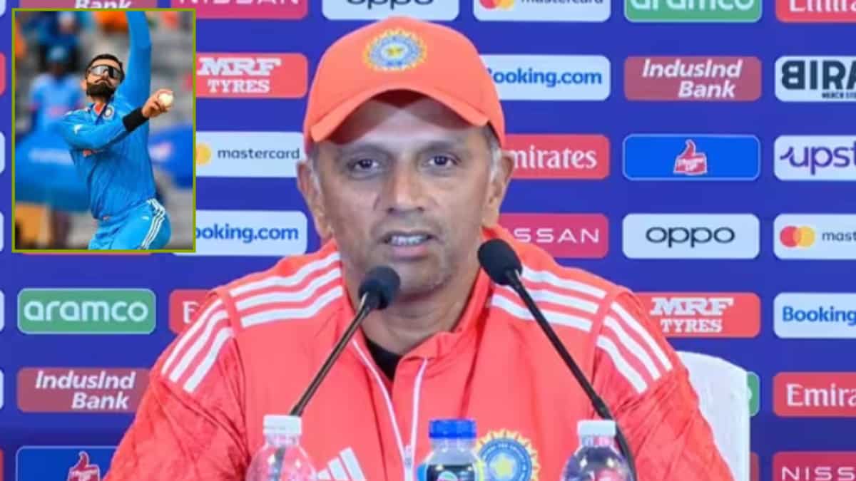 World Cup 2023: Coach Rahul Dravid jokes about Virat Kohli being the 'menacing' 6th bowling option