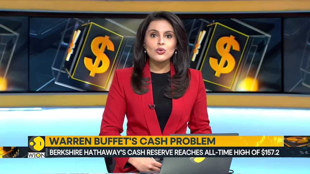 Berkshire Hathaway's cash reserve reaches all-time high of $157.2 BN