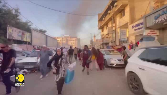 Israel-Palestine war: Palestinians say Israeli strikes hit UN-run school