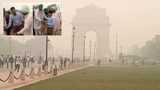 Video: As pollution chokes Delhi-NCR, Punjab officer enforcing regulations forced to burn stubble