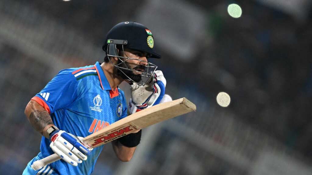 Kohli’s record-breaking birthday ton propels India to fighting total against South Africa at Eden Gardens