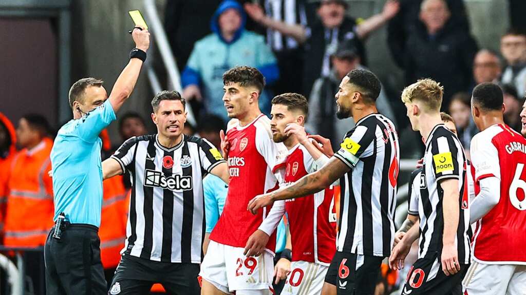 Premier League: Arsenal blast PGMOL for referee controversy in Newcastle game