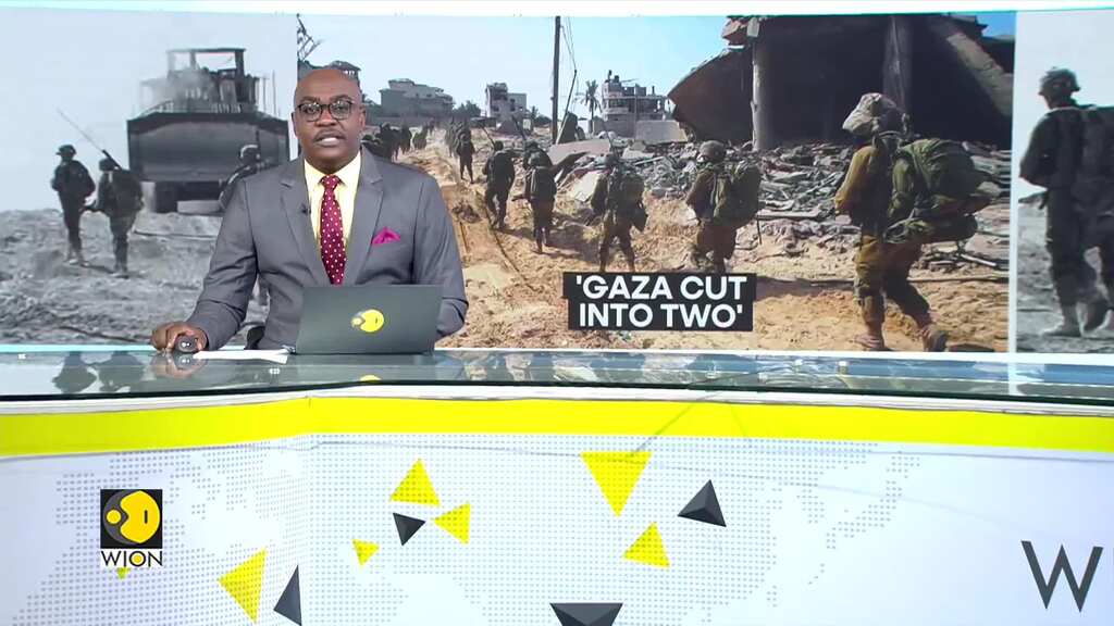 Israel-Hamas war: Troops have cut Gaza into two: Israel